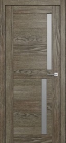 Межкомнатная дверь Прайм 1121 (Дуб Натур, остекленная)